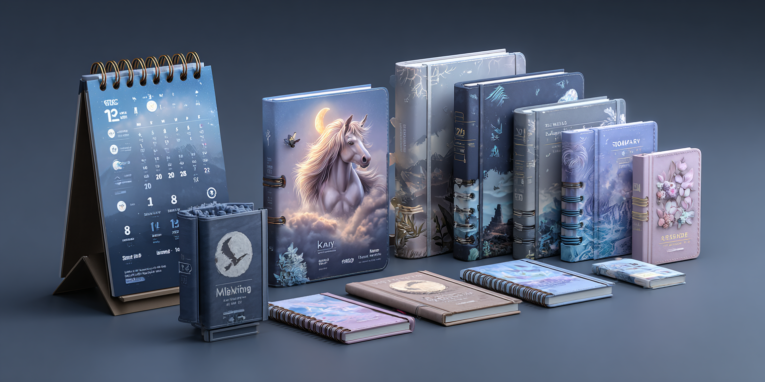 Скидка на Календари и ежедневники до 20% (КЗ)